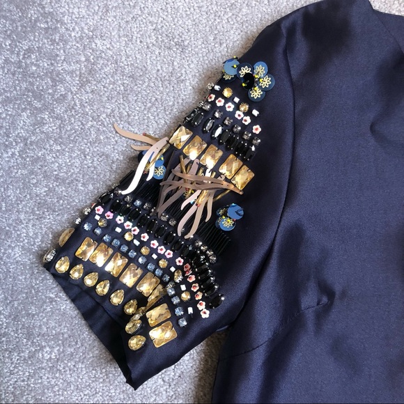 Maeve top with embellished sleeves - Picture 2 of 4